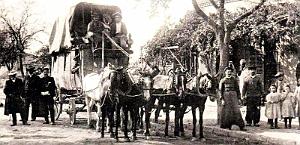 2177- Bourbaki - Arrivee du Courrier2 - 1906